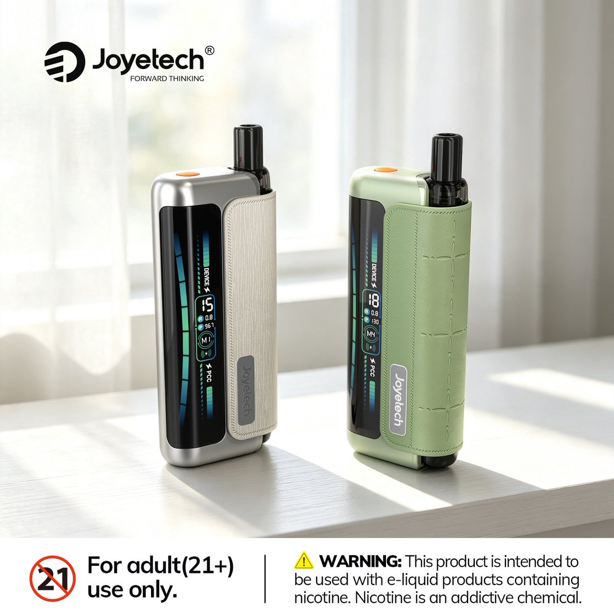 JoyetechClub's tweet photo. Discover the next generation of the eRoll series with eRoll Slim Pro.
Warning: This product may contain nicotine. Nicotine is an addictive chemical. Our products are restricted to adults 21+ only.
#eRollSlimPro #CurvedDisplay #PCC #refillable #joyetech https://t.co/ep5ynuG9zu