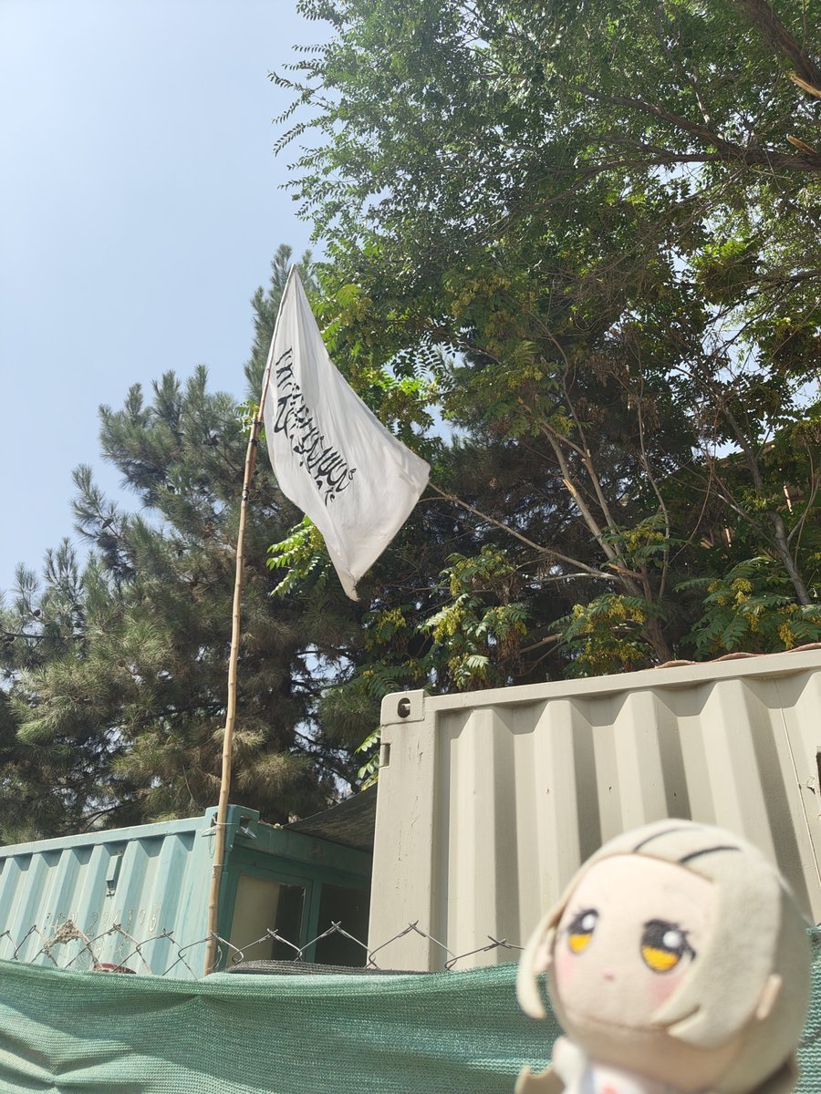 AgameNuinui's tweet photo. タリバンのおっちゃんに「こっち検問所やから写真ダメやで〜」と言われたが、ぬい撮りは「ほーん、そんな文化あるんや」って感じだった。

あとタリバンのおっちゃんが「Nakamura!」言ってた。
流石。 https://t.co/Pcp99VulQL