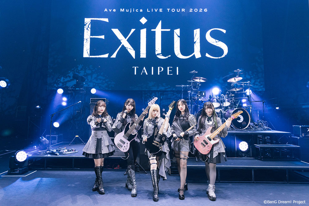 aniverse_brs's tweet photo. Ave Mujica初の海外単独公演「Exitus」台北追加公演が8/8・8/9に開催！
両日SOLD OUTの超満員の中、各日17曲を披露し大熱狂で閉幕✨

https://t.co/h4fATir2EY

10月の7th LIVE「Virtus」チケット先行受付や新作ミニAlbumなど、今後の展開にも注目！

#Exitus_TAIPEI
#バンドリ #AveMujica
#Exitus台北公演