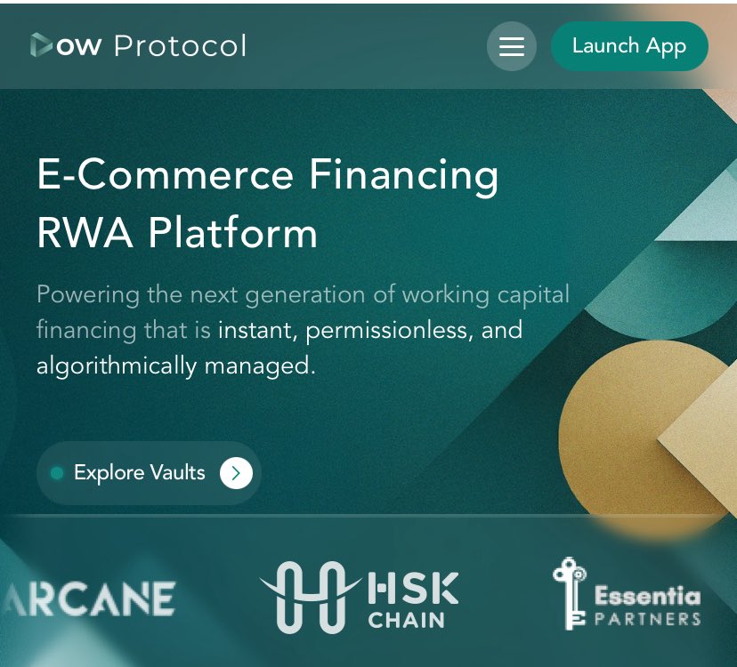 Iwandausk's tweet photo. Dow Protocol lagi buka RWA lending buat modal kerja e-commerce lintas negara.

Baru raise $10.5M seed, backer-nya Animoca Brands cs.

Airdrop campaign udah jalan — connect wallet, invite, daily check-in, dll.

Yuk gaskeun, mumpung masih fase awal.

@DowProtocol https://t.co/gL7s6qtTVw