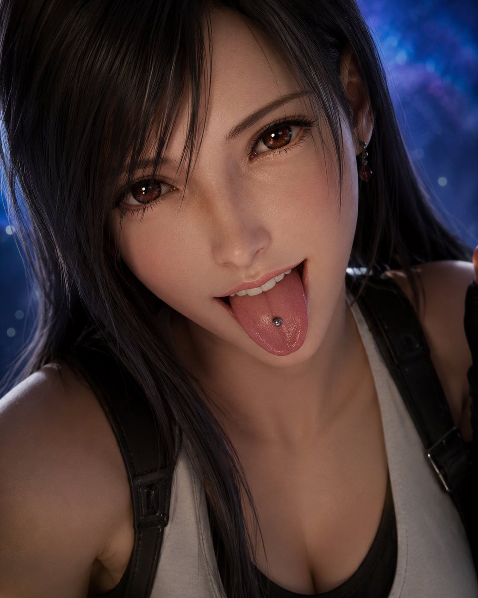 marusan0331's tweet photo. 舌ピアス💋
#FF7R #AIart️️️️️️️️️️️️️️️️️️️️️️️️️️️️️️️️️️️️️️️️️️️️️️️️️️️ #Tifa https://t.co/nOSo3vVTaX