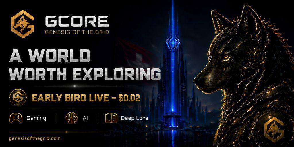 ClarissaYorke's tweet photo. $GCORE Early Bird is live at $0.02. 🐺⚡️
First public access to GCORE.

Gaming, AI &amp; a world worth exploring — built for the long term.

🇨🇭 LEXR legal structuring and collaboration with Lucerne University of Applied Sciences and Arts.

👇
 https://t.co/AeGLEbGSVh
 @GCORE_Token 🐺 https://t.co/dHem4JIXfM