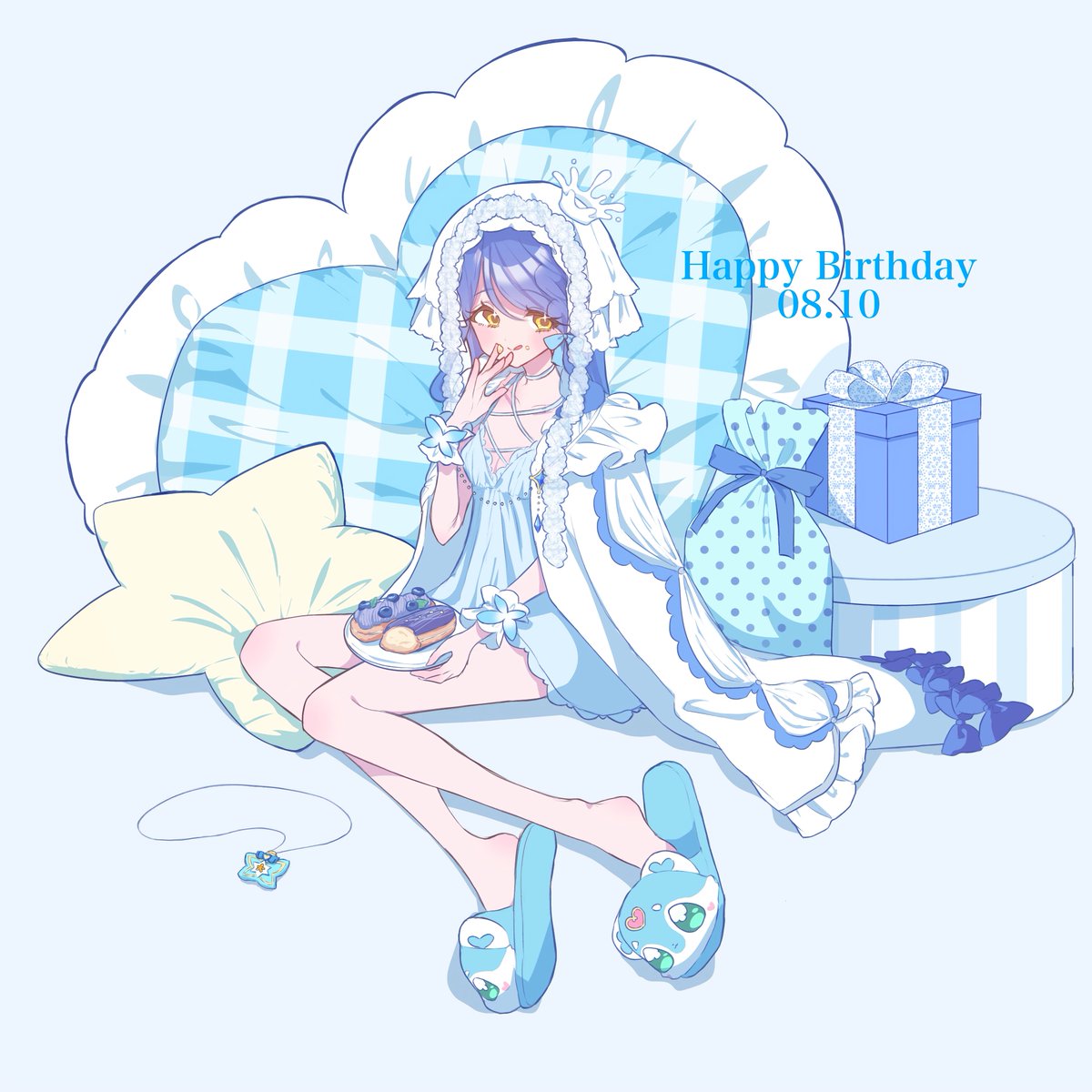 hiru_1212's tweet photo. 🩵#帆羽くれあ生誕祭2026🩵 https://t.co/HSh4ejjL2U