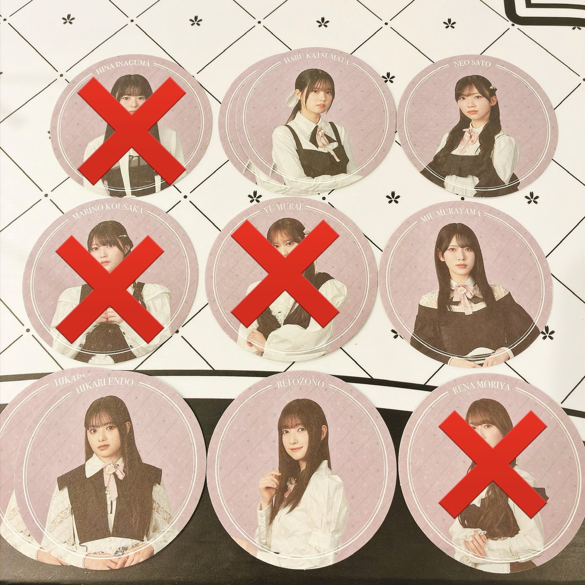 7ORDER_GENIC's tweet photo. 櫻坂46  カフェグッズ交換 トレード

提供：画像+予約特典カード(佐藤大園)

＊希望＊
●予約特典のカード
石森,谷口＞山下,的野,向井
●マグネット
石森,的野,藤吉,谷口
●ポストカード
的野,山下,藤吉,石森,谷口
●ドアタグ
的野,山下,藤吉,向井,石森,谷口

異種交換可
都内手渡し＞郵送での交換 https://t.co/Jw1zytu8h1