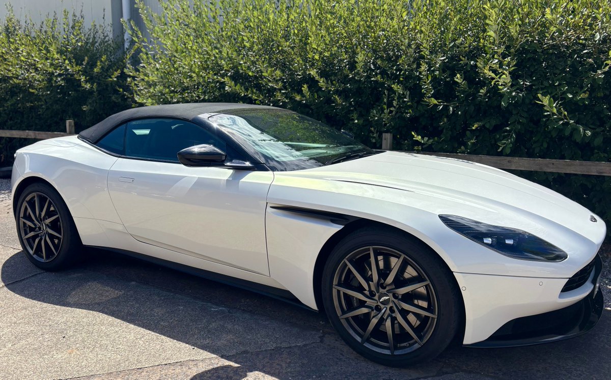AstonSpecialist's tweet photo. White DB11 in with an unusual radio fault - the volume goes up by itself. Sorted 👍
#astonmartin #db11 #fastcars #sportscar https://t.co/d97VpA7w6U