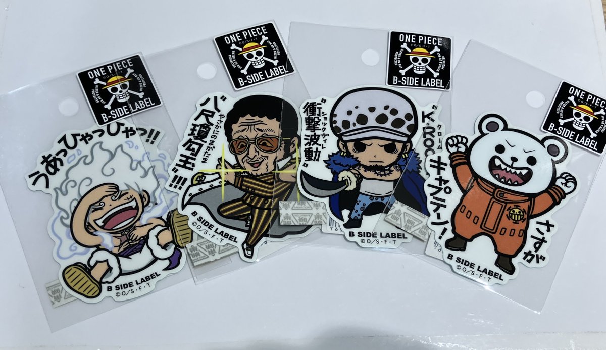 再入荷】 B-SIDE LABELコラボシリーズ 『ONE PIECE』コラボレーション