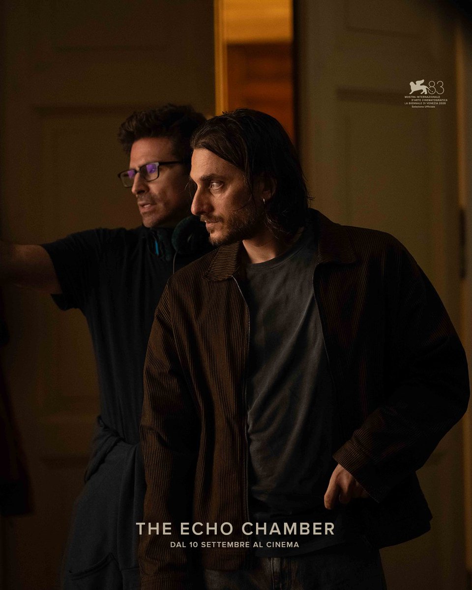 01Distribution's tweet photo. Luca Marinelli, Alicia Vikander e Susan Sarandon sono i protagonisti di #TheEchoChamber, il nuovo film di Andrea Pallaoro in Concorso alla 83° Mostra Internazionale del Cinema di Venezia e al cinema dal 10 settembre. https://t.co/bNoMEXfG6k