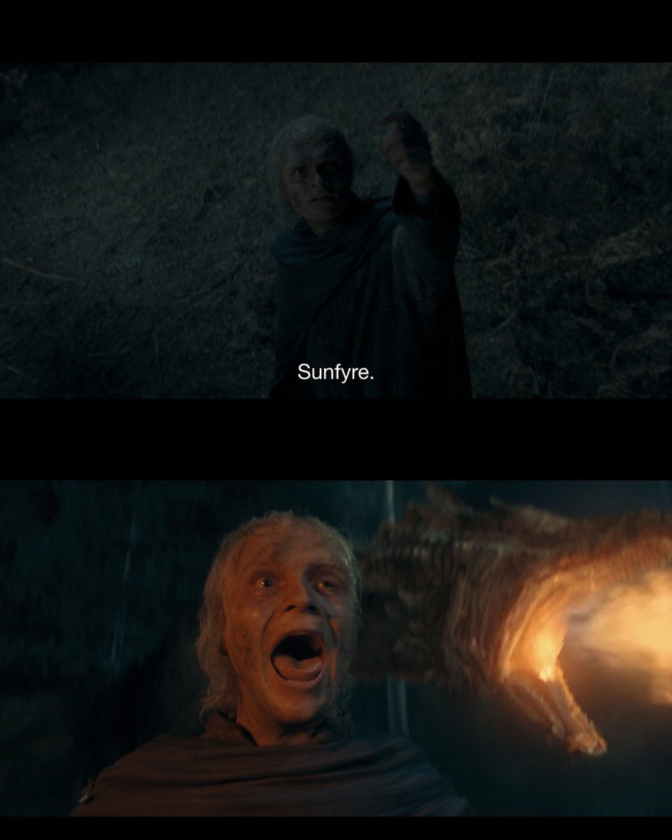 Muftahu579's tweet photo. If Sunfyre can come back after being presumed dead, then can we get Meleys back too? 👀🐉 I’m not ready to accept that we’ve seen the last of the Red Queen. https://t.co/RXYSi4bnun
