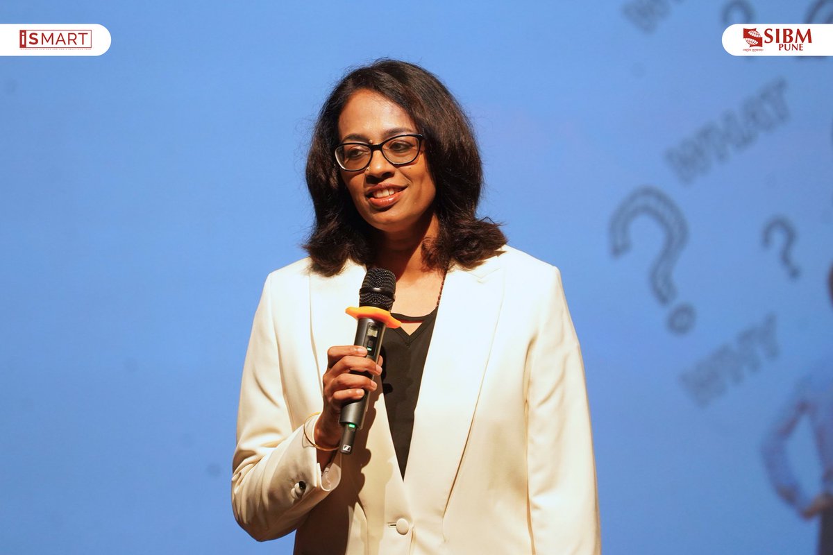 SIBMPune's tweet photo. SIBM Pune was privileged to host Ms. Linu Nair, CFO - Gas Power, South Asia &amp; Indonesia, GE Vernova, as part of the Catapult - Leadership Talk Series 2026. https://t.co/VopdffcqCp