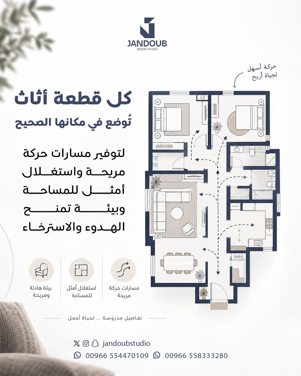 JandoubStudio's tweet photo. تصميم مدروس لراحة تدوم

#تصميم_معماري #تصميم_هندسي #تصميم_داخلي https://t.co/6rcaBpcIDm
