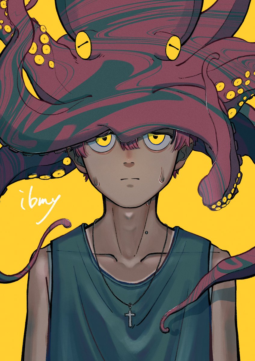 Bacon_ibmy's tweet photo. Octopus #illustrationㅤ https://t.co/dAP7iBMaiP
