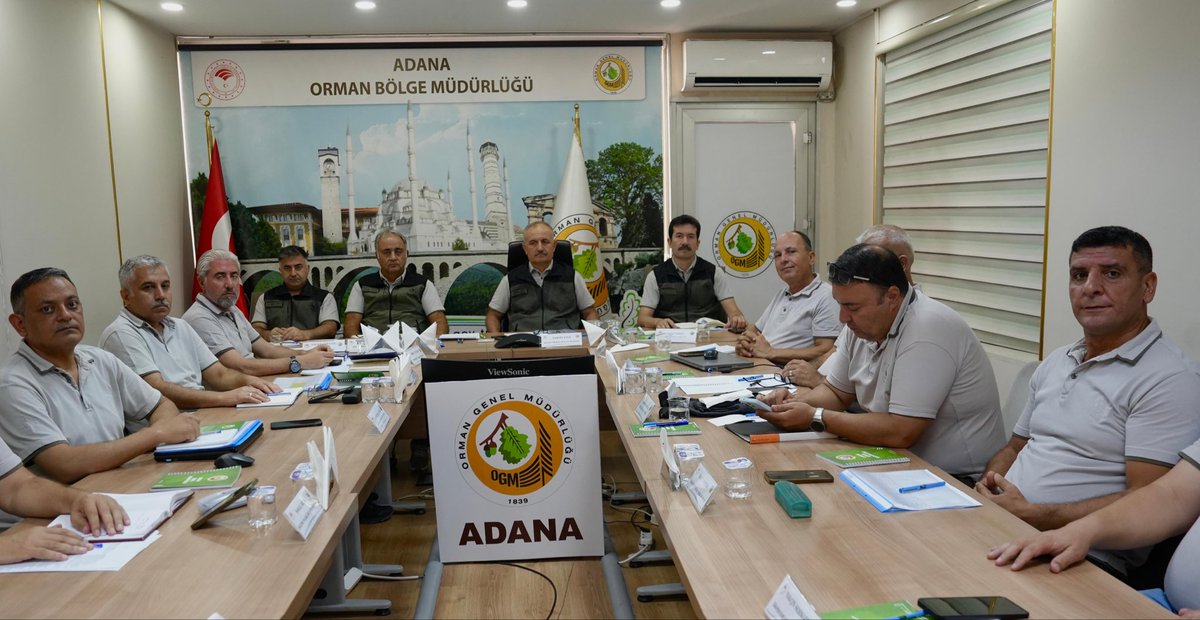 adanaobm's tweet photo. 2026 TEMMUZ AYI DEĞERLENDİRME TOPLANTISI GERÇEKLEŞTİRİLDİ

Orman Genel Müdürümüz Sayın Bekir Karacabey başkanlığında; merkez ve taşra teşkilatımızın katılımıyla "2026 Yılı Temmuz Ayı Değerlendirme Toplantısı" video…Haberin devamı için lütfen tıklayın. https://t.co/RvZHThH2vw https://t.co/OlpwANJZar