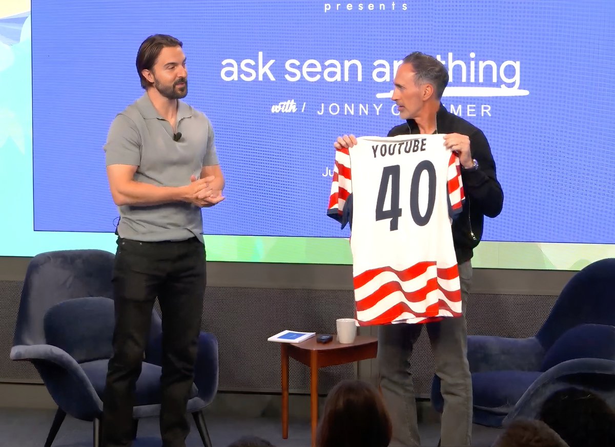 jonnycranmer's tweet photo. Talk at Google https://t.co/n09PKjO3kA