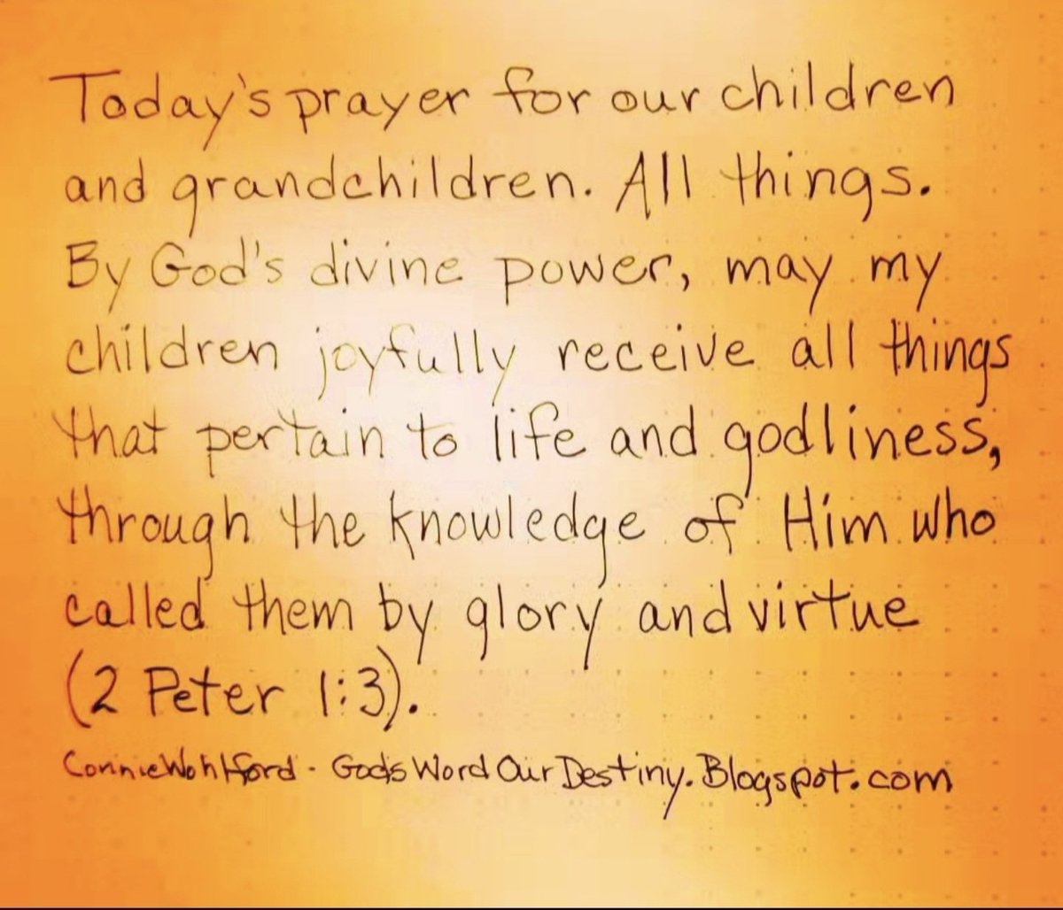 wohlford_connie's tweet photo. Today for our #children and #grandchildren: all things.
#allthings #GodsPower #lifeandgodliness #life #godly #godliness #knowledgeofGod #GodsWordOurDestiny https://t.co/onZbjIOjIX