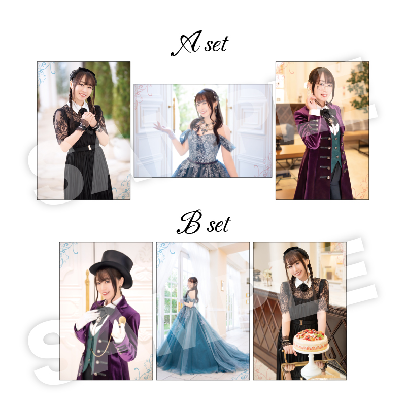 NM_NANAPARTY's tweet photo. #LIVE_GRACE_4 ライブグッズ紹介🎻
【パンフレット】
【ポスター】
【ポストカード(3枚セット×2種)】
【クリアファイル(3枚セット×1種)】

「支配人」「令嬢」「メイド」が
華やかながらもどこか怪しい雰囲気の館で
織りなす絶妙な人間模様やストーリを感じさせる
コンセプチュアルな写真アイテムたちです📸

▼通信販売中
https://t.co/4oP3hbWiO8
※～8/17(月)23:59まで

#水樹奈々