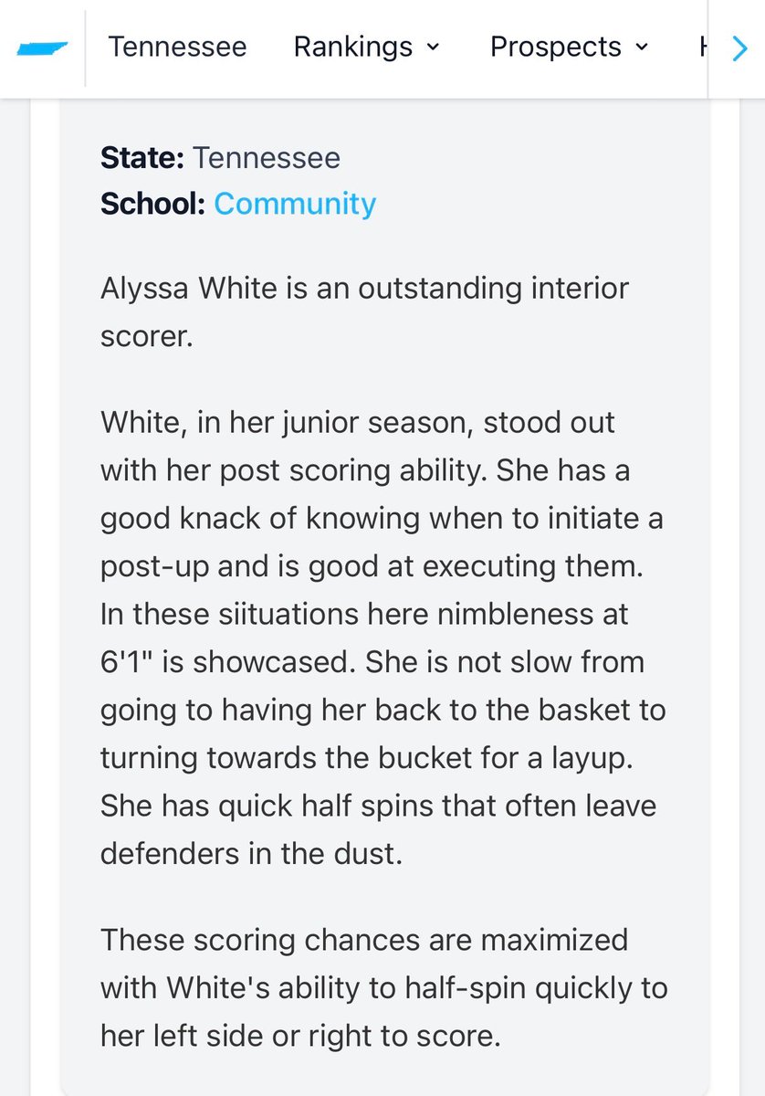 a_white0011's tweet photo. Thank you @PGHTennessee for the evaluation. 

@theofficial_hub @KevinMoses38 @BCATHOOPS @TSSAA https://t.co/1lBxfgUFT9