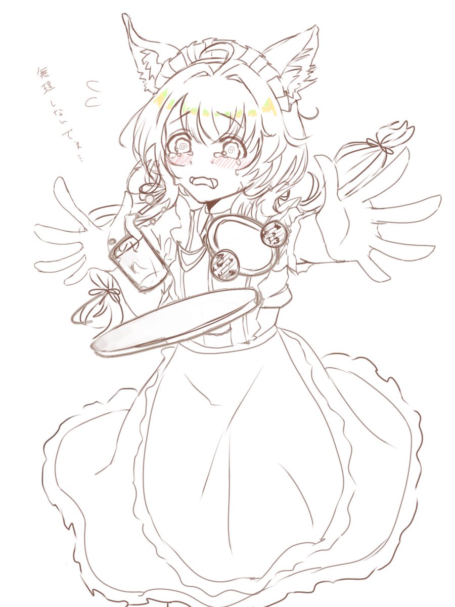 Kao_artspace's tweet photo. コベルちゃん ワンドロ 

模擬戦でよく戦うんだけどボイスが毎回好きすぎる。引きたいキャラその1 https://t.co/shbAbZ2y4v