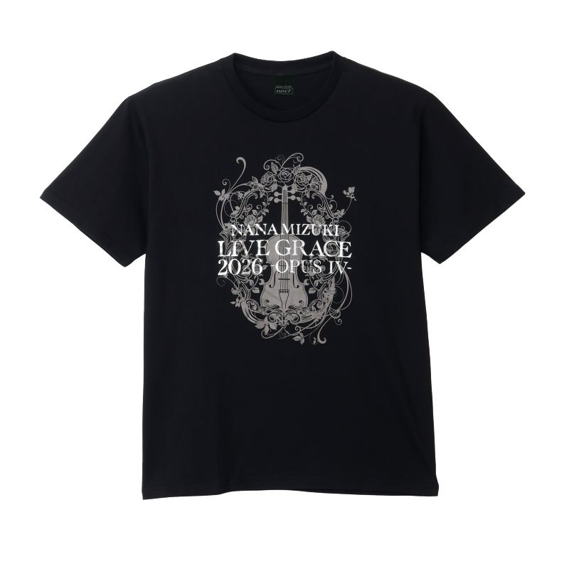 NM_NANAPARTY's tweet photo. #LIVE_GRACE_4 ライブグッズ紹介🎻
【NM-TEE-GRACE】

ロゴモチーフのシンプルでシックなデザイン✍
文字部分のみ箔押しで、
GRACEらしい気品のある雰囲気に✨

▼通信販売中
https://t.co/5Yrj41Z7dj
※～8/17(月)23:59まで

#水樹奈々 https://t.co/il984X7w4y