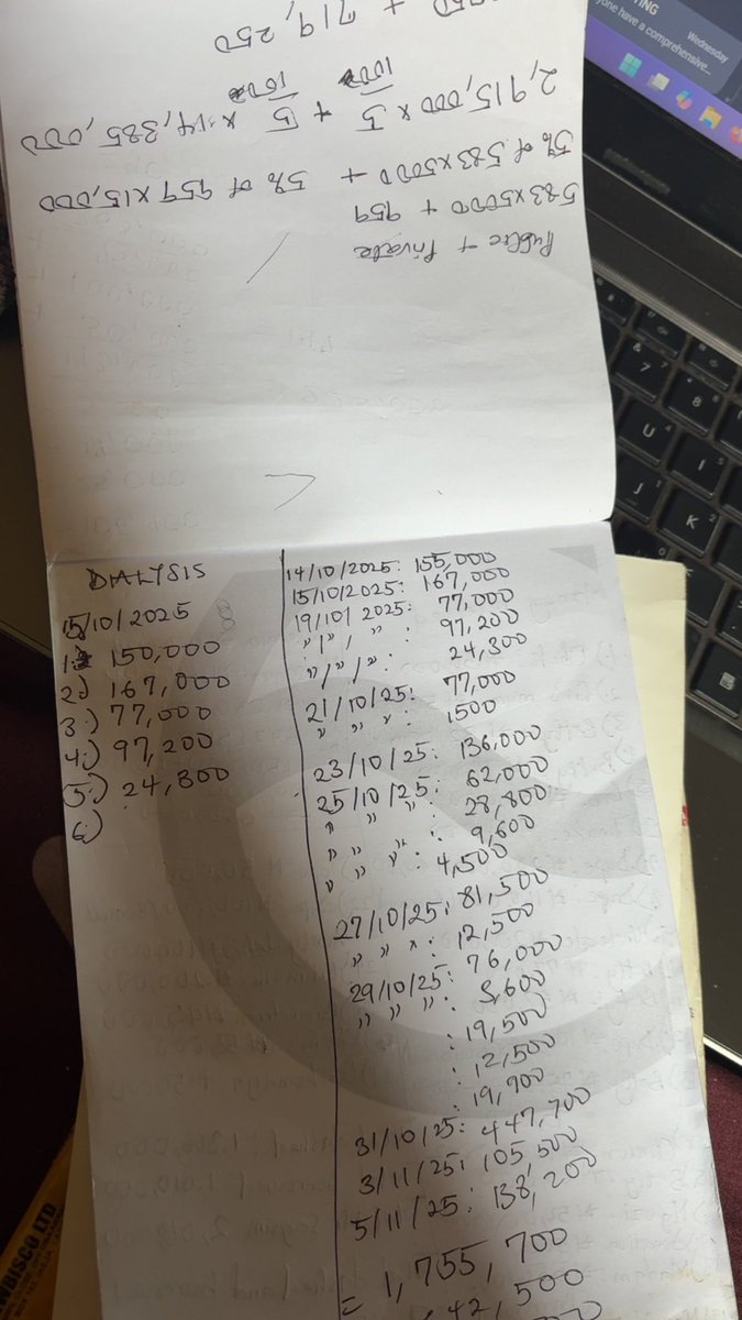 betybutr's tweet photo. lol dialysis money no be here. i know wetin my eye see last year https://t.co/4Aj1ynstY0