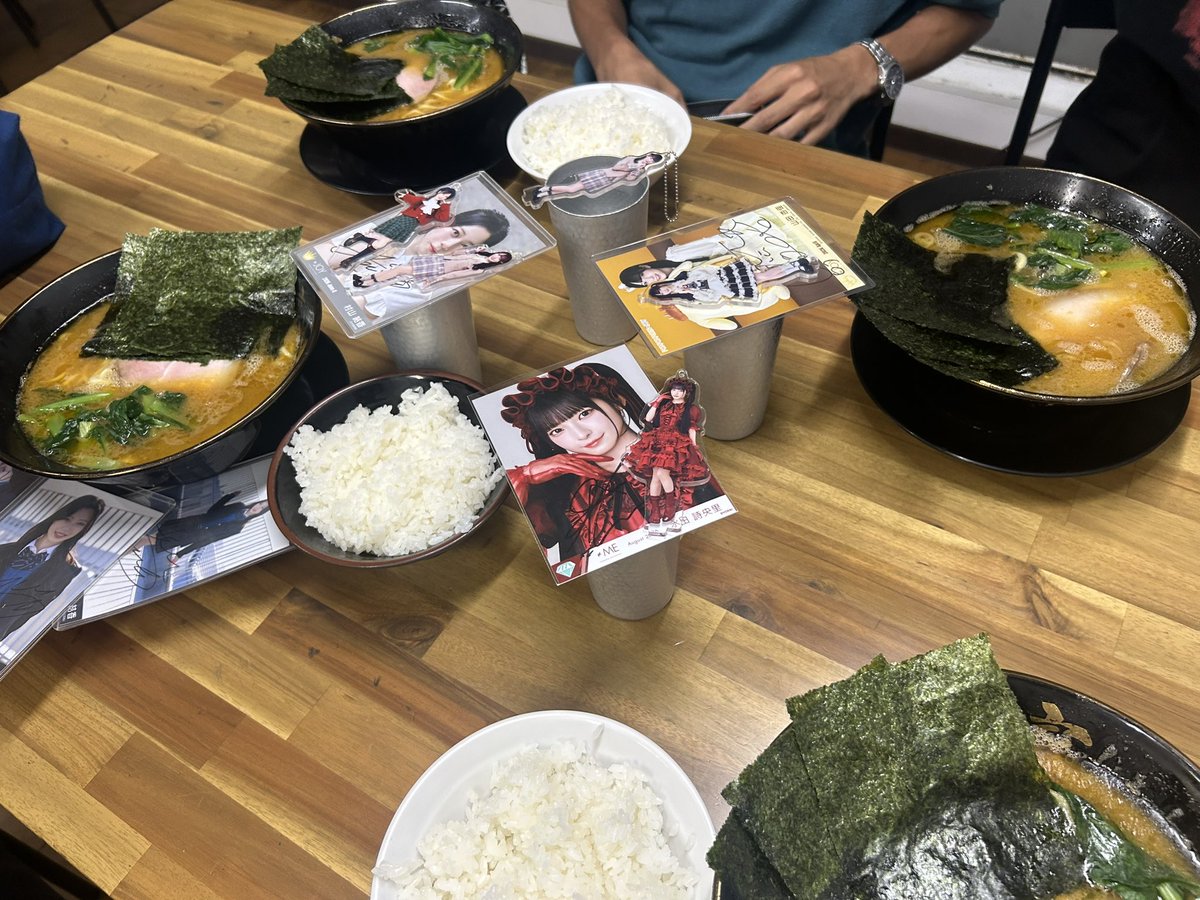 riu_not_equal's tweet photo. ノイジョイ対面イベントありがとうございました！！
#ニアジョイらーめん部
#ご麺マジで https://t.co/DvjuQQjlfw