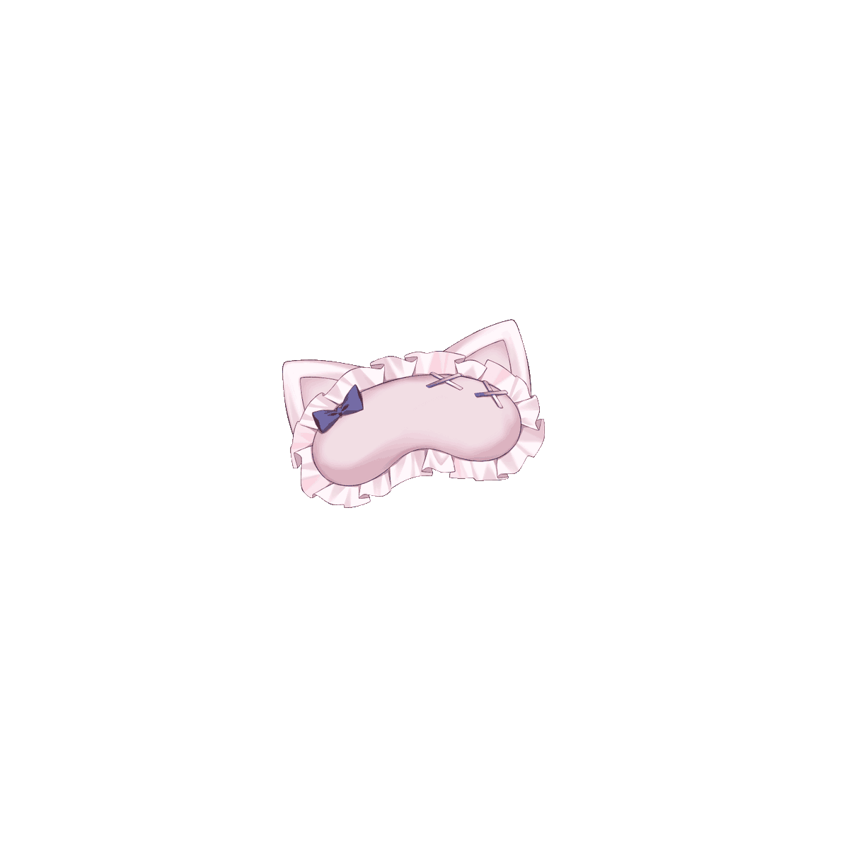 itami_riya's tweet photo. 【フリーVtuber素材】
パジャマ風衣装　ぬいぐるみ×アイマスク

使用条件：リポスト、引用RP
加工・加筆OK（AI編集は除きます。）

ロリータなパジャマ風衣装にしてみました。羽がお気に入りです。
ぜひお気軽に使ってみてください🙇
　＃Vtuber素材　＃VTuberAssets https://t.co/zAMJ15oLRs