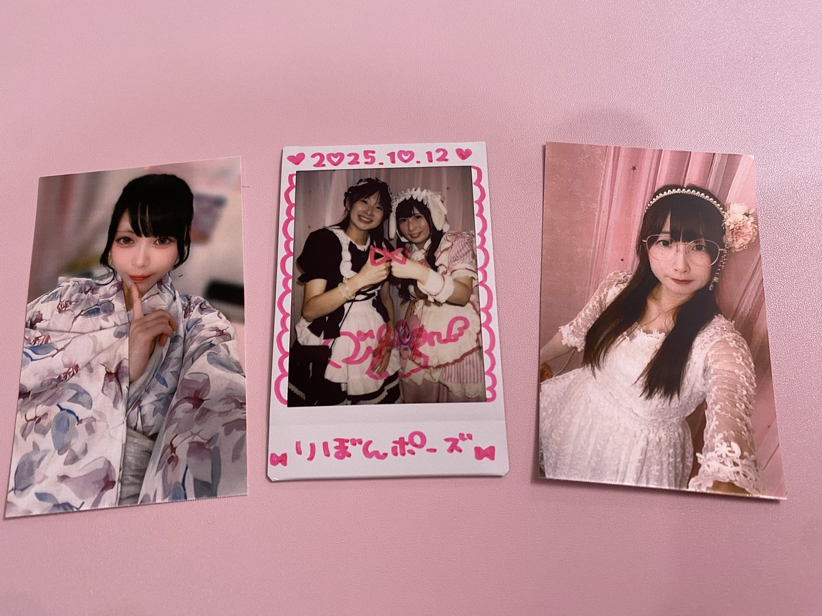 お知らせ】- ̗̀📣 チェキが変わりました！ お写真部分大きくなって