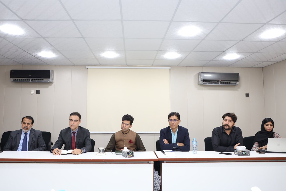 coecpec's tweet photo. CoE-CPEC welcomed a delegation from the University of Potohar at @PIDEpk for discussions on CPEC Phase 2, evidence-based policymaking, research collaboration, and stronger academia-policy linkages in support of Pakistan’s development priorities.

#CoECPEC #CPECPhase2 https://t.co/SHukrxNkTS