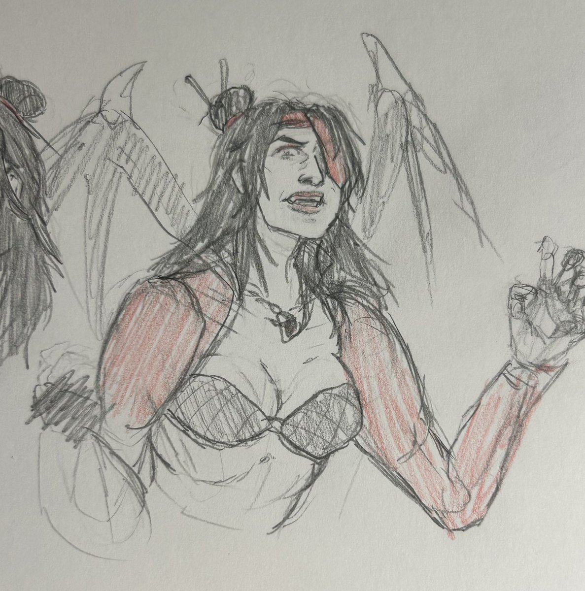scorpiostea's tweet photo. Nitara sketches https://t.co/O5pPxGXU7s