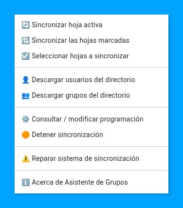 pfelipm's tweet photo. ¡Nueva versión 2.2 de #AsistenteGrupos #GoogleWorkspace! 🚀
✨ Modal para seleccionar rápidamente los grupos a sincronizar.
👥 Filtro automático de usuarios inactivos.
🎨 Interfaz refinada.
📜 GitHub: https://t.co/oVMyUWanDs
#AppsScript #GoogleSheets #EdTech #Educacion https://t.co/oaXX0W2Joj