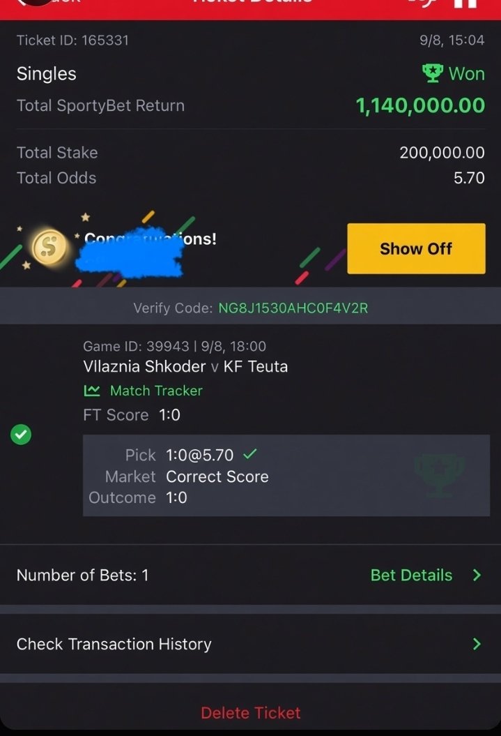 fixedkings1's tweet photo. payment after winning available for the first time if you can stake high game Dm on WhatsApp +2347031933909 https://t.co/Eoe2K0pNrs