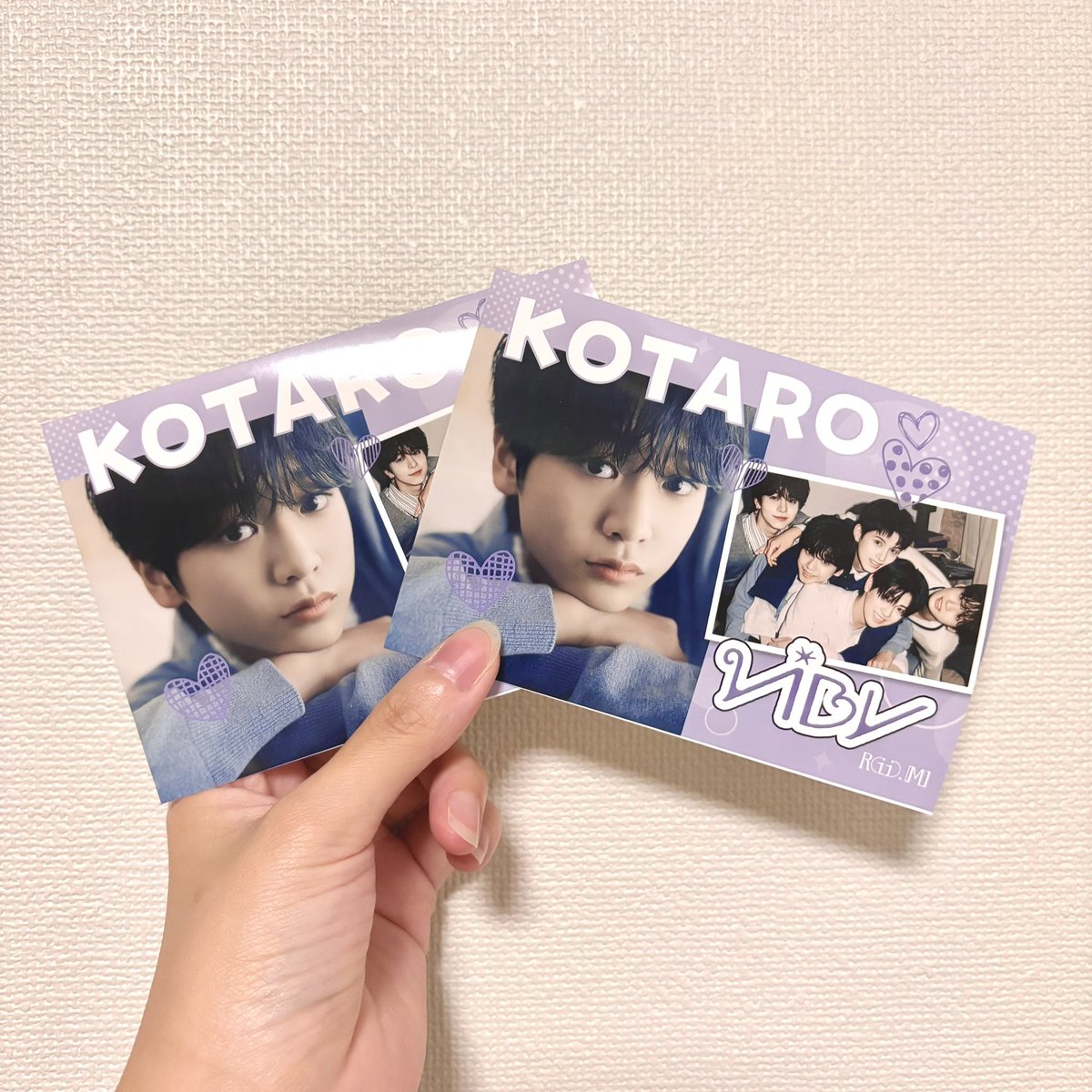 98______ym's tweet photo. 2枚買って2枚ともこっちゃんなのは
自引き運強すぎでは！？！？🫵🏻❤️‍🔥

#VIBY https://t.co/oun6ko7ZsV