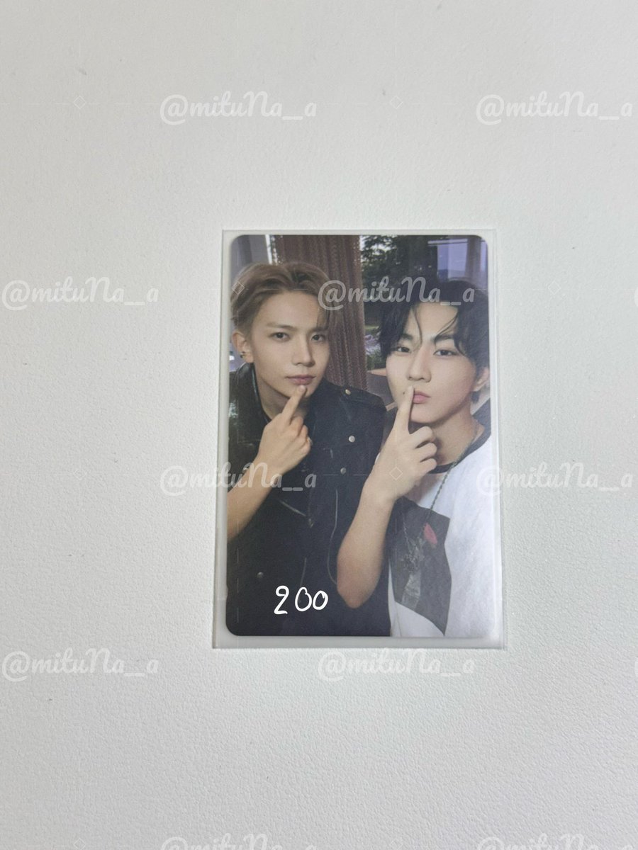 mituNa__a's tweet photo. ˚.⋆꒰১ พร้อมส่ง  ໒꒱⋆.˚

✿ การ์ดฮีซึงราคาตามรูปคับ สนใจใบไหนสอบถามได้

✿ ขอดูเพิ่มเติม MTก่อน DM นะคับ

📮ค่าส่ง 40฿ 

#ตลาดนัดENHYPEN #ตลาดนัดEVAN 
#ตลาดนัดเอนไฮเพน #ตลาดนัดอีวาน 
#ตลาดนัดheeseung https://t.co/0Rs8JKwx2P