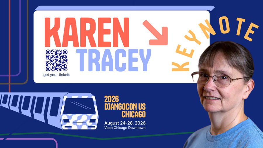 CaktusGroup's tweet photo. π΅Looking forward to seeing Cakti @km_tracey on stage as a @djangocon US keynote speaker in next week!
https://t.co/8xat93BHUi
#DjangoCon #DjangoConUS #DjangoConUS2026 #DCUS https://t.co/ceuYBp2WBS