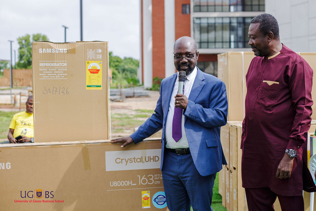 ugbsofficial's tweet photo. UGBS held a ceremony on to honour staff and faculty members proceeding on retirement. The retirees were Prof. Mohammed Aminu Sanda, Prof. Stephen Mahama Braimah, Mr. Ebenezer Kwadjo Pobi, Ms. Salomey Ann Adofoli, and Mr. Edmund Nsiah Laryea.
🔗 Read more: https://t.co/xO4Y3K5PUk https://t.co/geaCNdXTMo