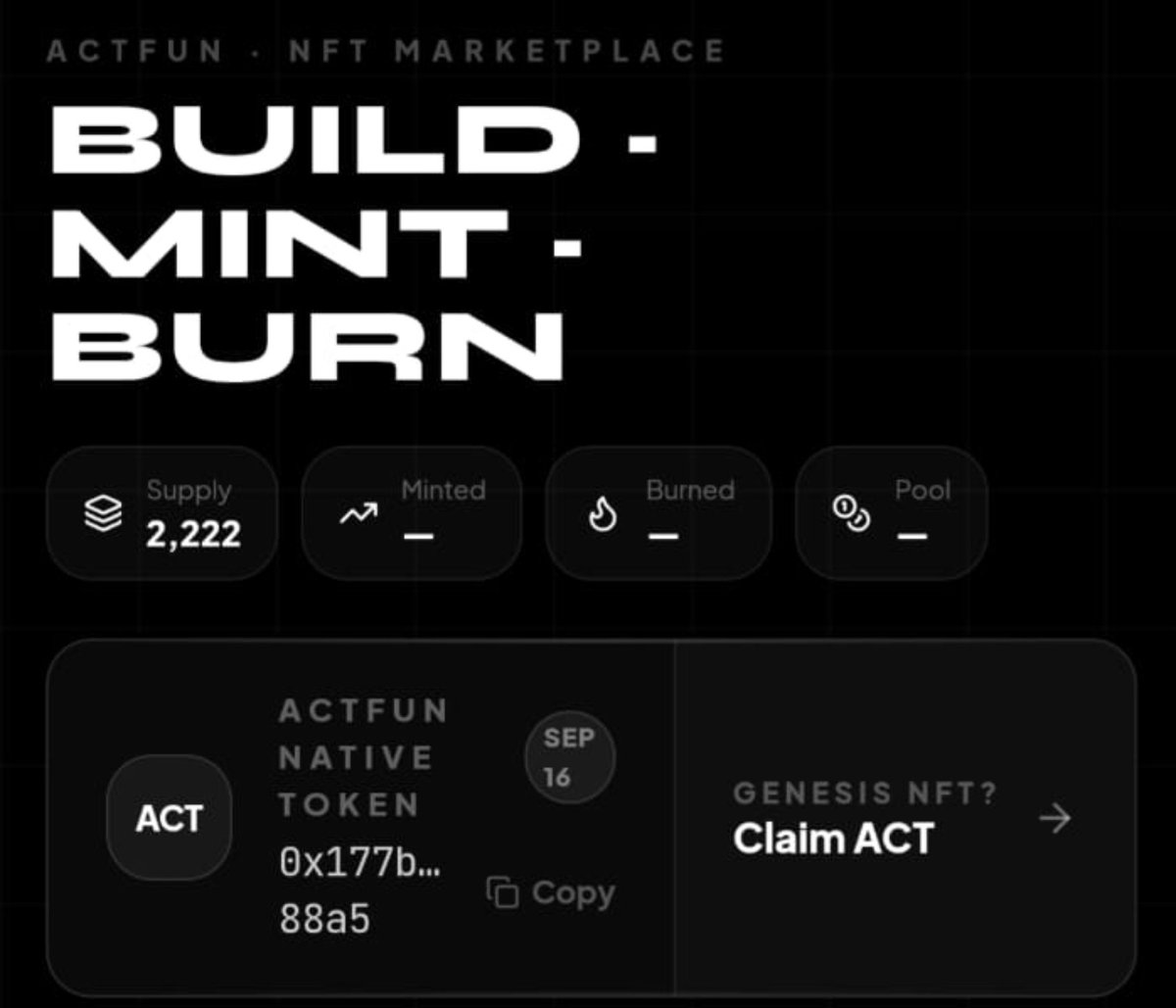 0xgiwa's tweet photo. gm CT

my cracked founder + CTO literally spent the whole night shipping new features for @actfunxyz 

and still the jobs not done cos there is no finish line 

mainnet is about to get a lot more interesting immediately @arc mainnet goes live 

something BIG is coming soon and I have a feeling once it drops, you’re going to see @actfunxyz all over your TL 

we’re not even close to done yet. 🫡