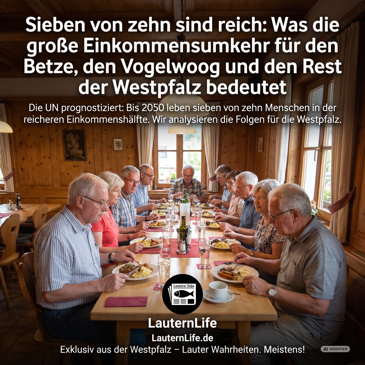 LauternLife's tweet photo. Was bedeutet die Prognose der UN für den Betze und die Westpfalz? Bis 2050 leben sieben von zehn Menschen in der reicheren Einkommenshälfte. Diskutiere mit uns! #LauternLife #Wirtschaft #Kaiserslautern #Satire

👉 https://t.co/RlqQXPtVLN https://t.co/hnFZJumNpR