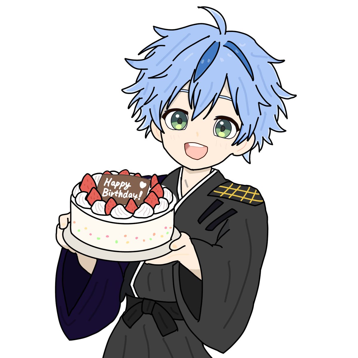 Amidokun's tweet photo. 久しぶりに描いたから顔のバランス悪いけど､お誕生日おめでとう🎉 
#疾風シルフィ  #疾風絵巻  #お誕生日おめでとう https://t.co/VEzeCYqA7H
