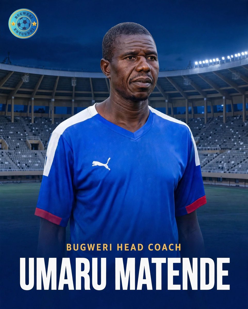 McMah12283's tweet photo. Bugweri county (Entuudhi) has officially announced the appointment of Matende Umaru as their head coach in the upcoming MTN Busoga Masaza cup (Busiki vs Bugweri 15th August 2026) https://t.co/PQMRHK4t89