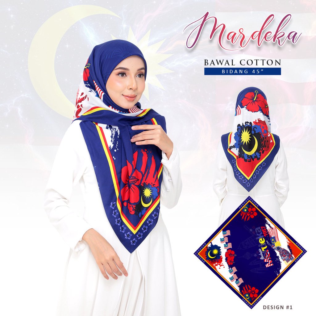 info_diskaun's tweet photo. Semarakkan bulan Merdeka dengan tudung bawal edisi istimewa! 🇲🇾

Sesuai dipakai setiap hari atau digayakan untuk sambutan Merdeka ✨ https://t.co/0R0kGzXWkO