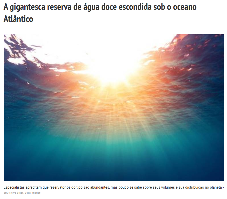 75Alcaide's tweet photo. 😯🚰 ÁGUA DOCE... DEBAIXO DO OCEANO ATLÂNTICO?! 
🛢️DA PROCURA DE PETRÓLEO, A ÁGUA PARA VÁRIOS SÉCULOS.
💥A DESCOBERTA QUE PODE MUDAR A GEOPOLÍTICA DA ÁGUA.

🌊Uma expedição internacional acabou de confirmar a existência de um aquífero colosal escondido sob o leito marinho no nordeste dos EUA!

🤔Será a água doce no planeta assim tão escassa como dizem, ou será afinal infinita? 

🧵Segue este fio comigo até às profundezas do oceano e vamos perceber melhor este mistério.👇⏬
