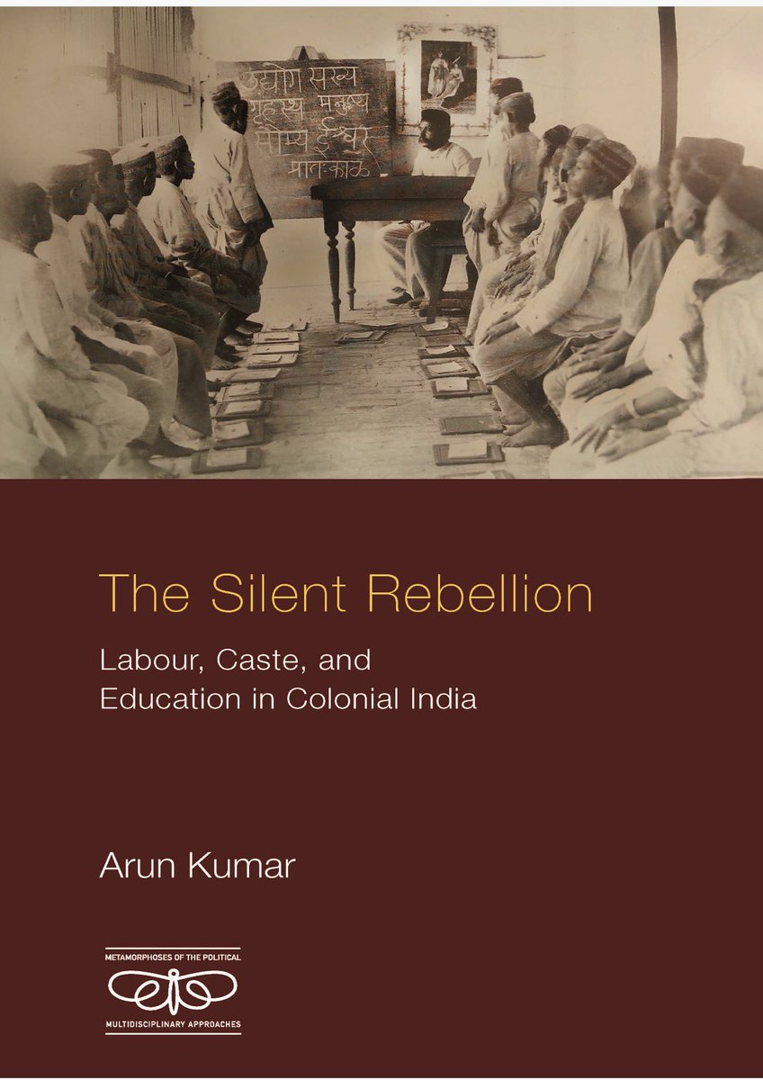 arunk_patel's tweet photo. I’m very excited to announce that my first book, The Silent Rebellion, published by the Cambridge University Press is now available globally for order. 

Book brings a non-working &amp; intellectual history of labouring caste communities. 

Amazon India link: 
https://t.co/Y57zM2oZ9M https://t.co/MOCmCGLfJr