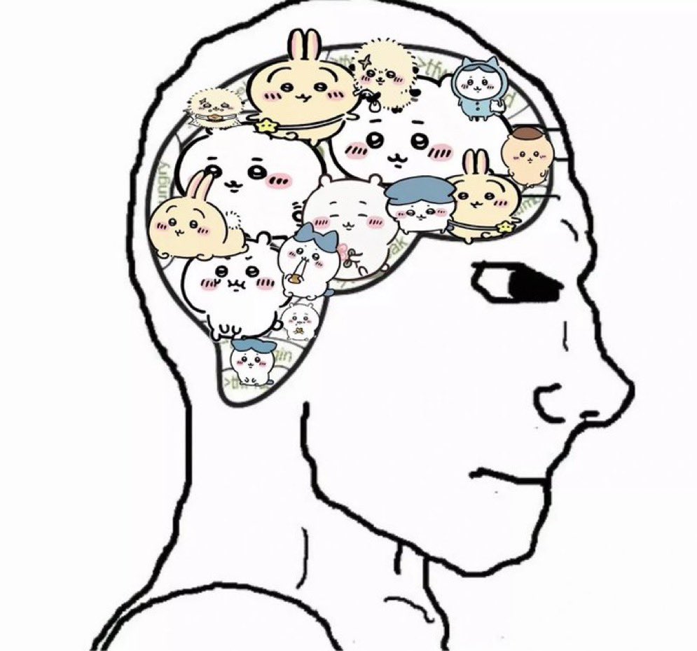 Chiikawa_on_s's tweet photo. all day thinking chiikawa https://t.co/XxVly4Ddk2