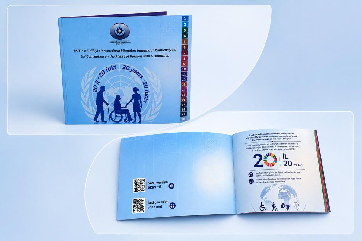 sabinaYaliyeva's tweet photo. I am pleased to present our #Booklet featuring 20 questions&amp; 20 answers devoted to #CRPD 20th anniversary. Our goal was to make information about rights more accessible&amp;understandable for all.Inclusion begins with approach that takes everyone into account.
https://t.co/1dwmjJEWqp https://t.co/O4M1sIZuet
