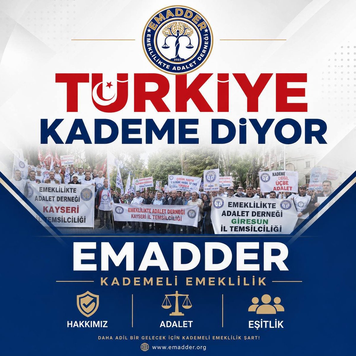 EylemBolukbas's tweet photo. Yaşımız ilerliyor.
Primimiz artıyor.
Çalışma süremiz uzuyor.

Ama önümüzdeki 17–20 yıllık duvar hâlâ yerinde duruyor.

Bu duvar artık kalkmalı.

#ÖnceKademeyiÇözün https://t.co/7Tn1Yldze9