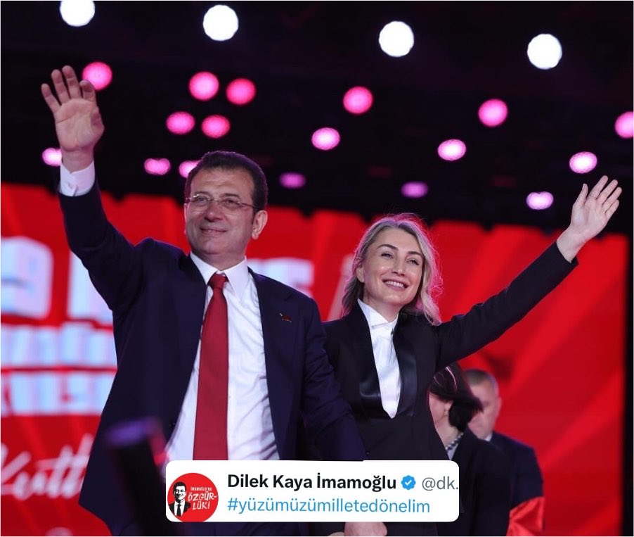 imamogluhaberr's tweet photo. Dilek Kaya İmamoğlu: 

"Yüzümüzü millete dönelim." https://t.co/Aia36SXcEW