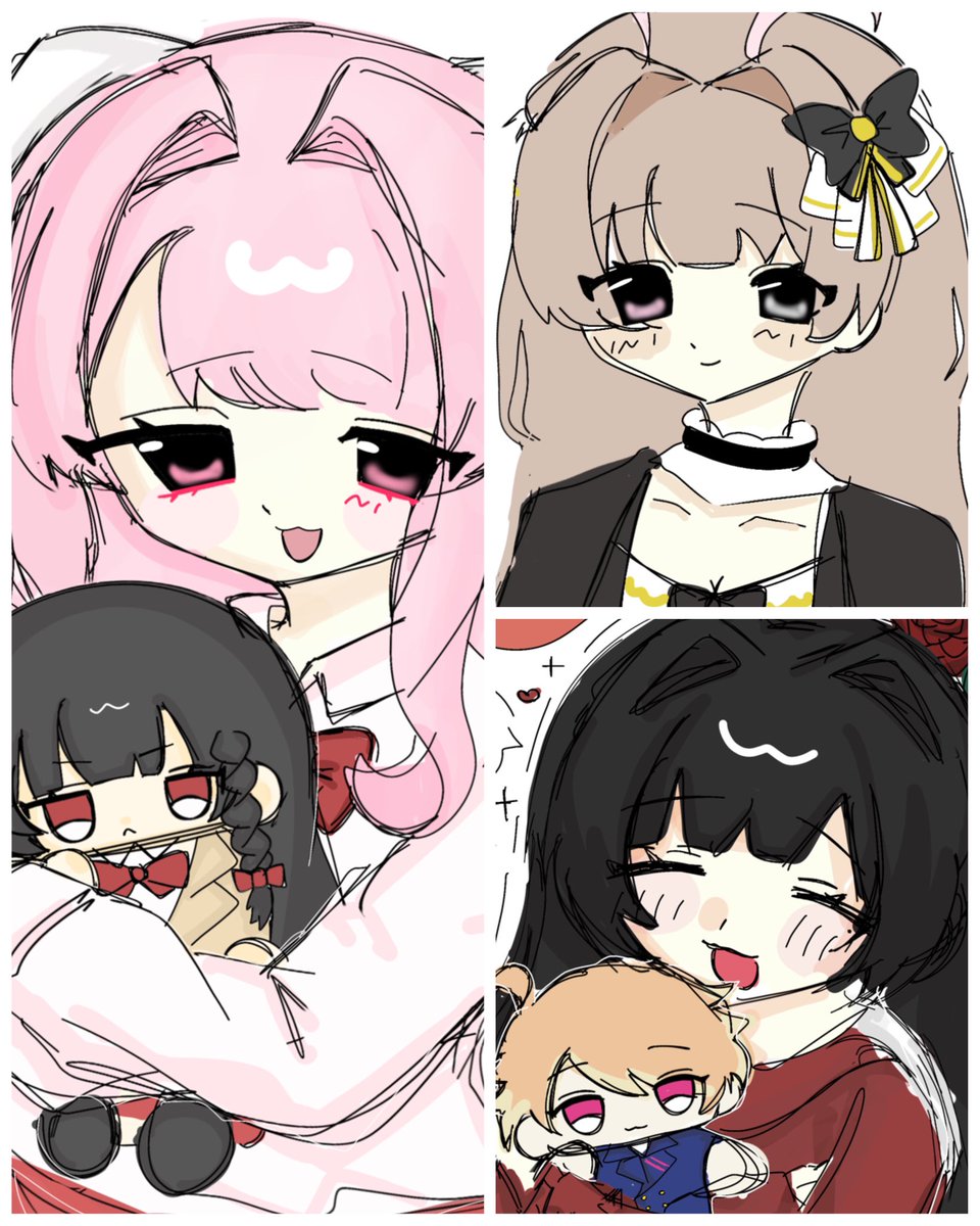 miel328's tweet photo. 通常夢絵企画です😻💖

参加方法★フォロー＋RP
確率🆙★タグ付き引用RP
締切/人数★未定
サンプル使用可能な方のみ

画像のものは簡易、お渡しするものは"通常"です！企画とは関係なしに簡易イラスト¥80～ご依頼受け付けているのでそちらも良ければぜひ ( ᴖ ̫ᴖ )
#夢絵企画 #無償企画 https://t.co/iP7S7J8PLC