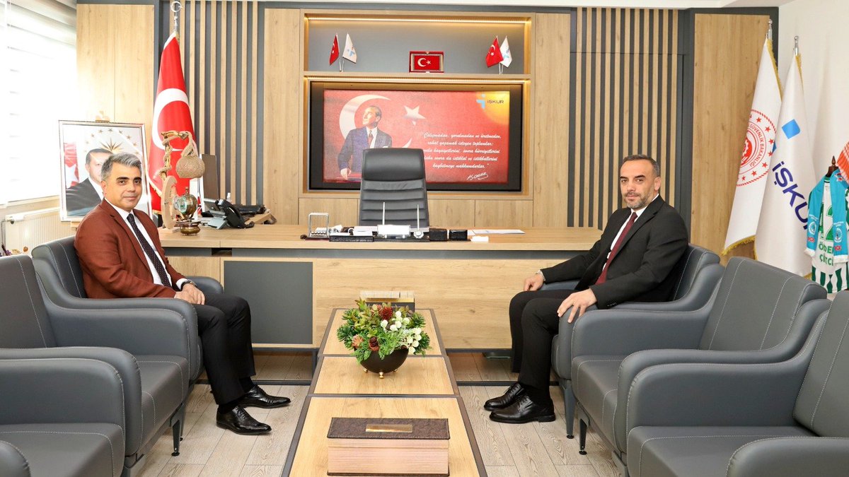 iskur_konya's tweet photo. Vali Yardımcımız Sayın İsmail Çetinkaya, İl Müdürlüğümüzü ziyaret etti.

Gerçekleştirilen ziyarette İl Müdürümüz Önder Çiftci, Konya’da yürütülen istihdam, işgücü ve mesleki eğitim çalışmaları ile kurumumuzun faaliyetleri hakkında bilgi verdi.

#KonyaİŞKUR #İstihdam
@onderciftci https://t.co/CiUJUfBeV6