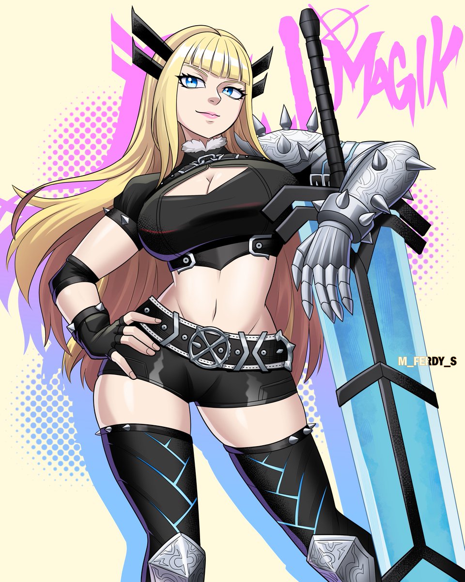 m_ferdy_s's tweet photo. Darkchild #MAGIK #MarvelTokon https://t.co/Q2zwIZXoNW