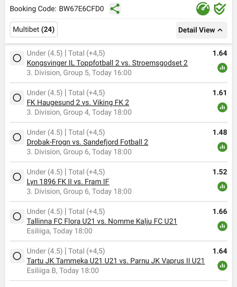 PunterJmerco's tweet photo. Under 4.5 goals 

R98k boom 💥 

BW67E6CFD0 https://t.co/pVJD54Atxf
Kick off:16:00

🚨Retweet for others🚨

🔞+|T&amp;C,s apply https://t.co/lfYUknmtXY