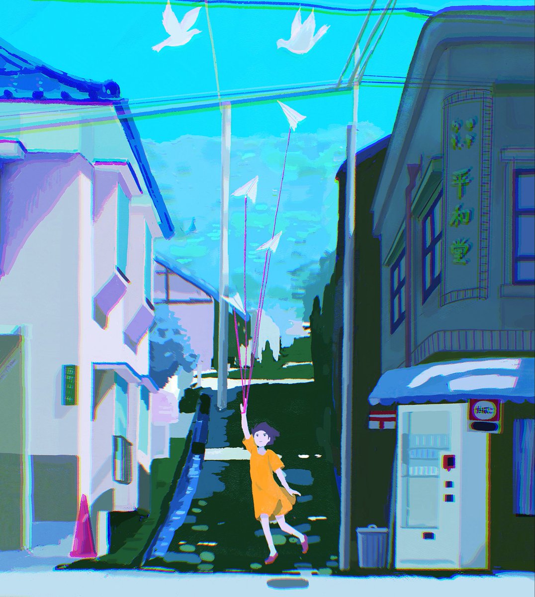 ametuchi21's tweet photo. 夏の空を飛ぶ

 #絵描きさんと繋がりたい　#drawing #illustration  #イラスト好きさんと繋がりたい https://t.co/85vSFTkxxc